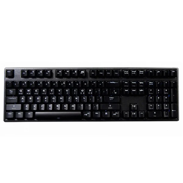 덱 헤슘 프로 기계식 유선 일반형 키보드, 블랙, KBA-CBL108P-