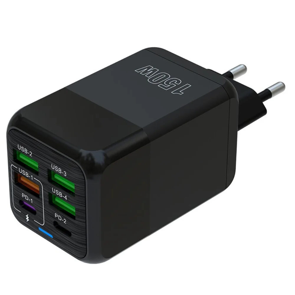 4USB+2PD 6in1 고속충전기 150W