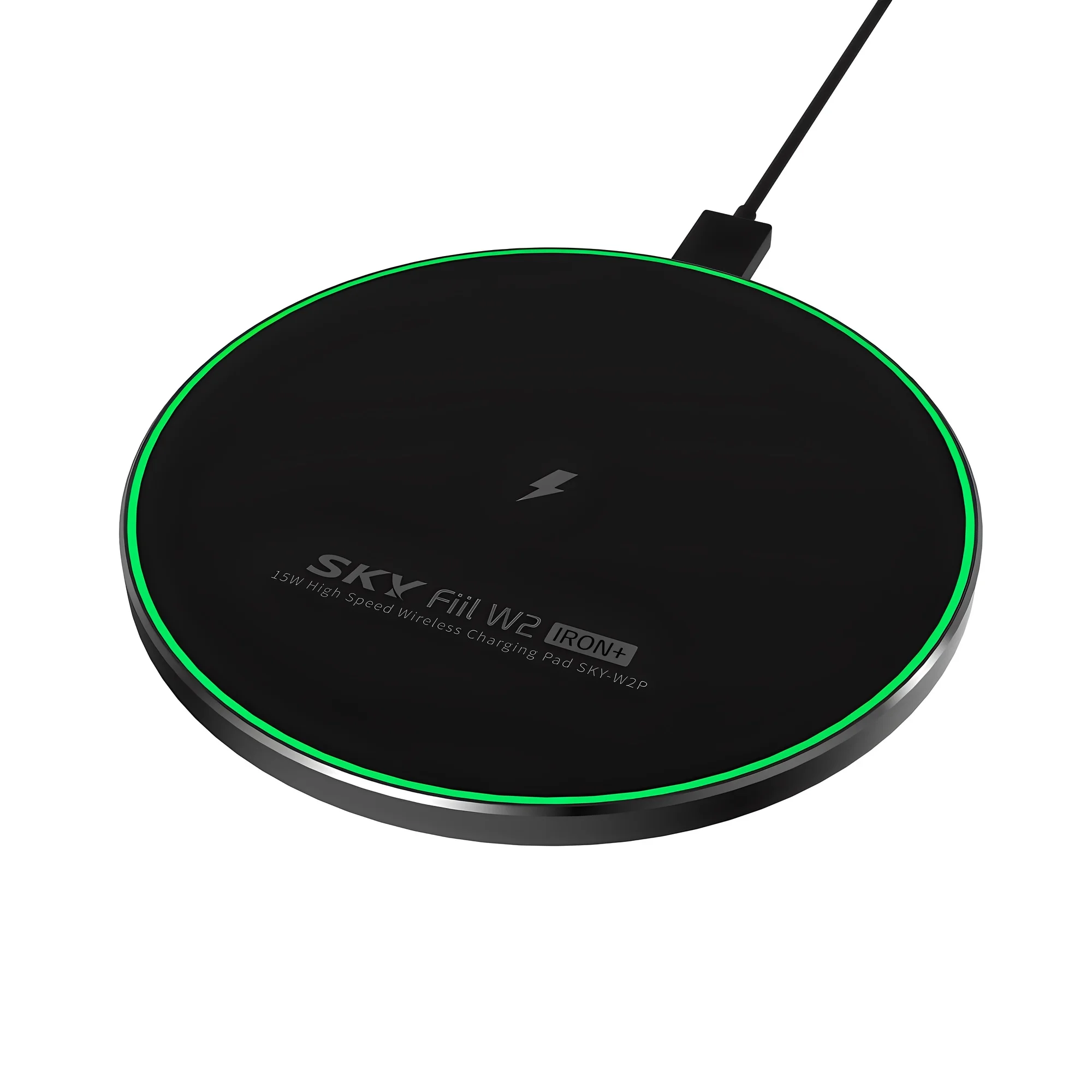 스카이 필 W2P 아이언+ 15W 고속 무선충전기 패드 SKY-W2P,