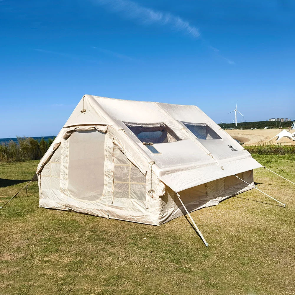 아이순스 에어텐트 캠핑텐트 원터치텐트 감성 글램핑 텐트 가족텐트 거실형,